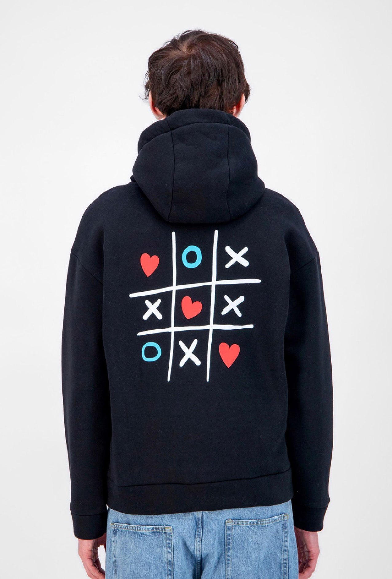 LOVE WIN PRINT HOODIE