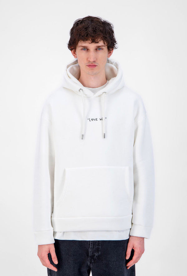 LOVE WIN PRINT HOODIE