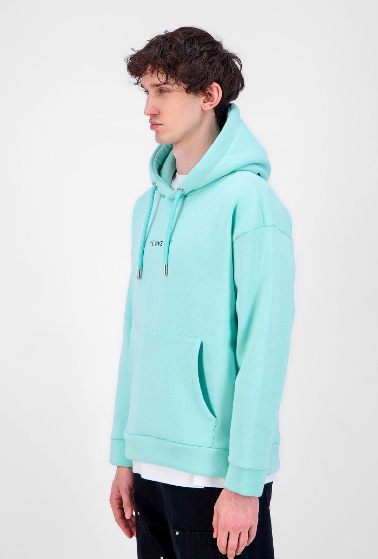 LOVE WIN PRINT HOODIE