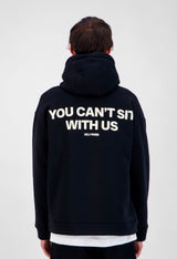 YOU CANT SIT PRINT HOODIE