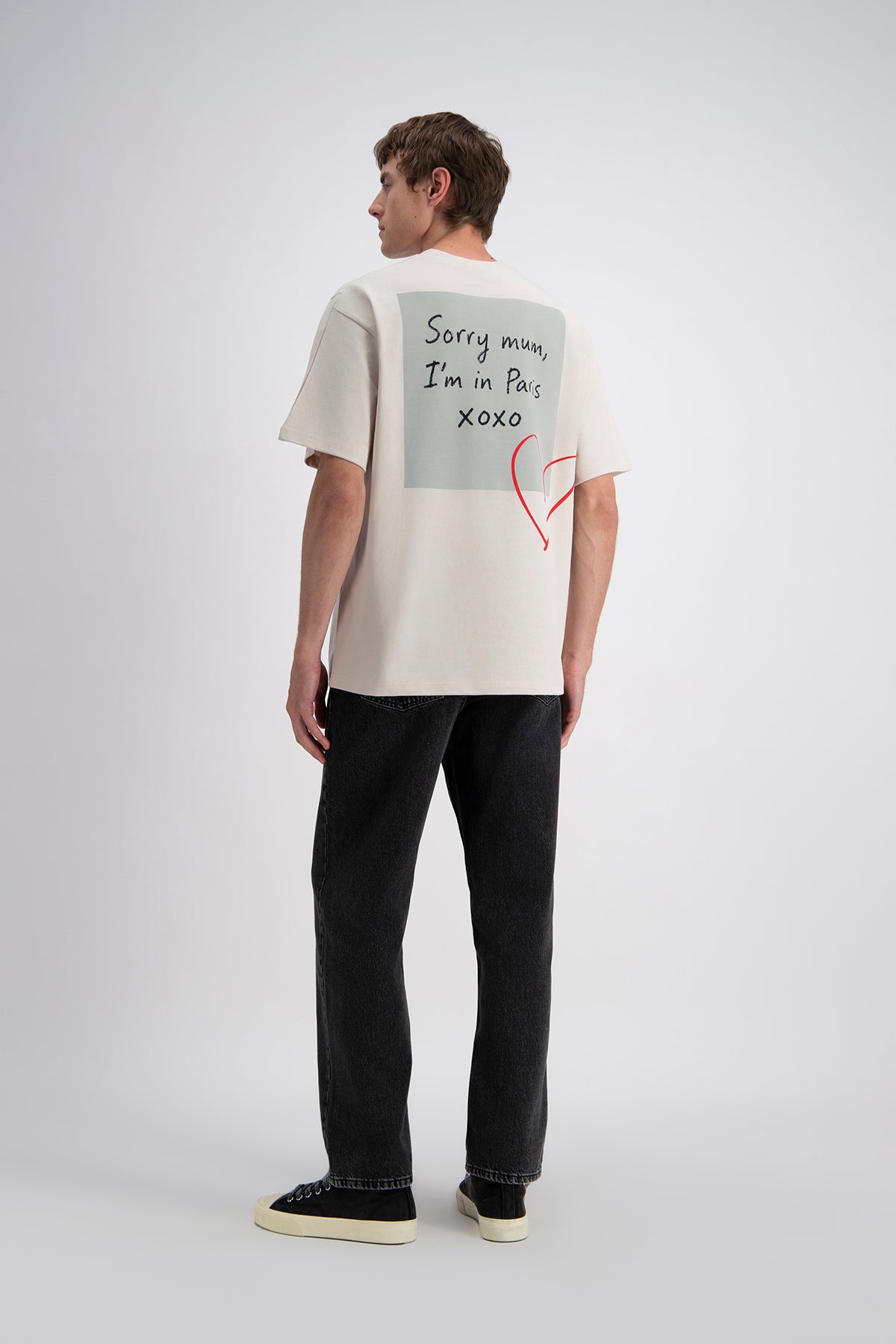 Excuse  Sorry Mum Print T-shirt