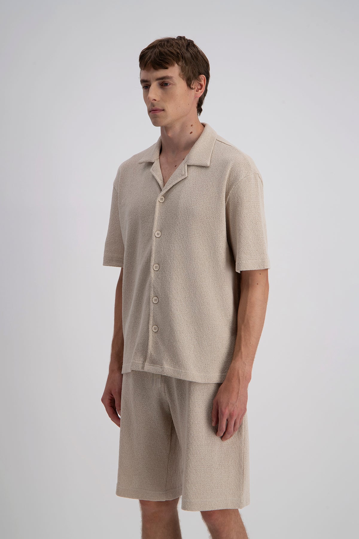 JACQUARD BUTTON SHIRT