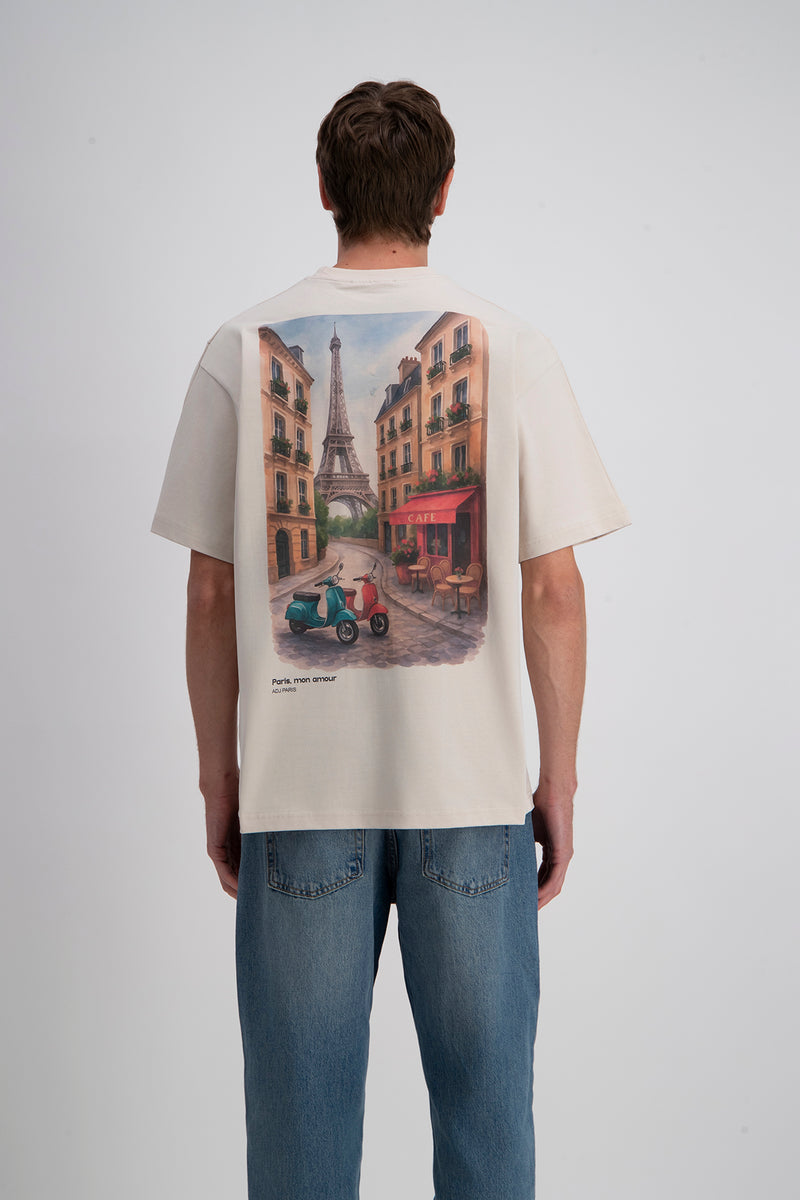 Parisien Mon Amour Print T-shirt