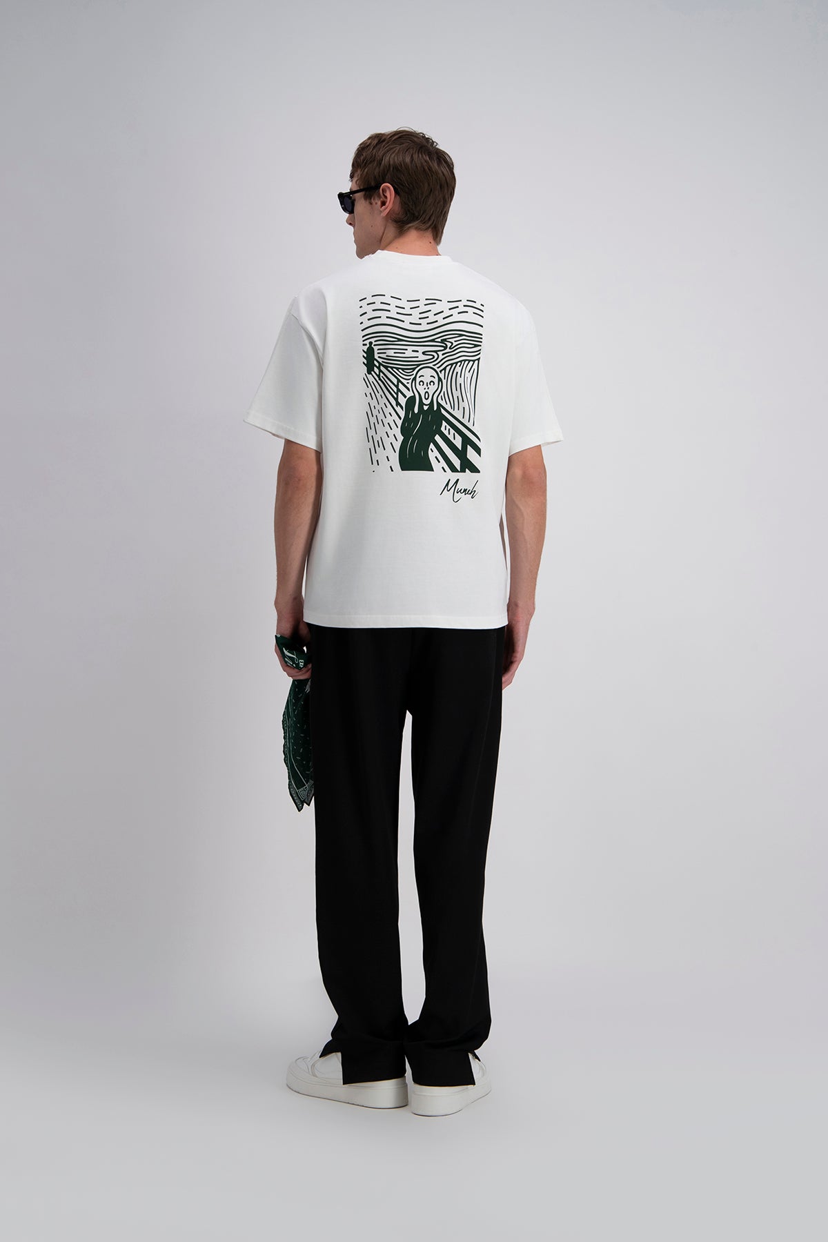 Folie Munch Print T-shirt