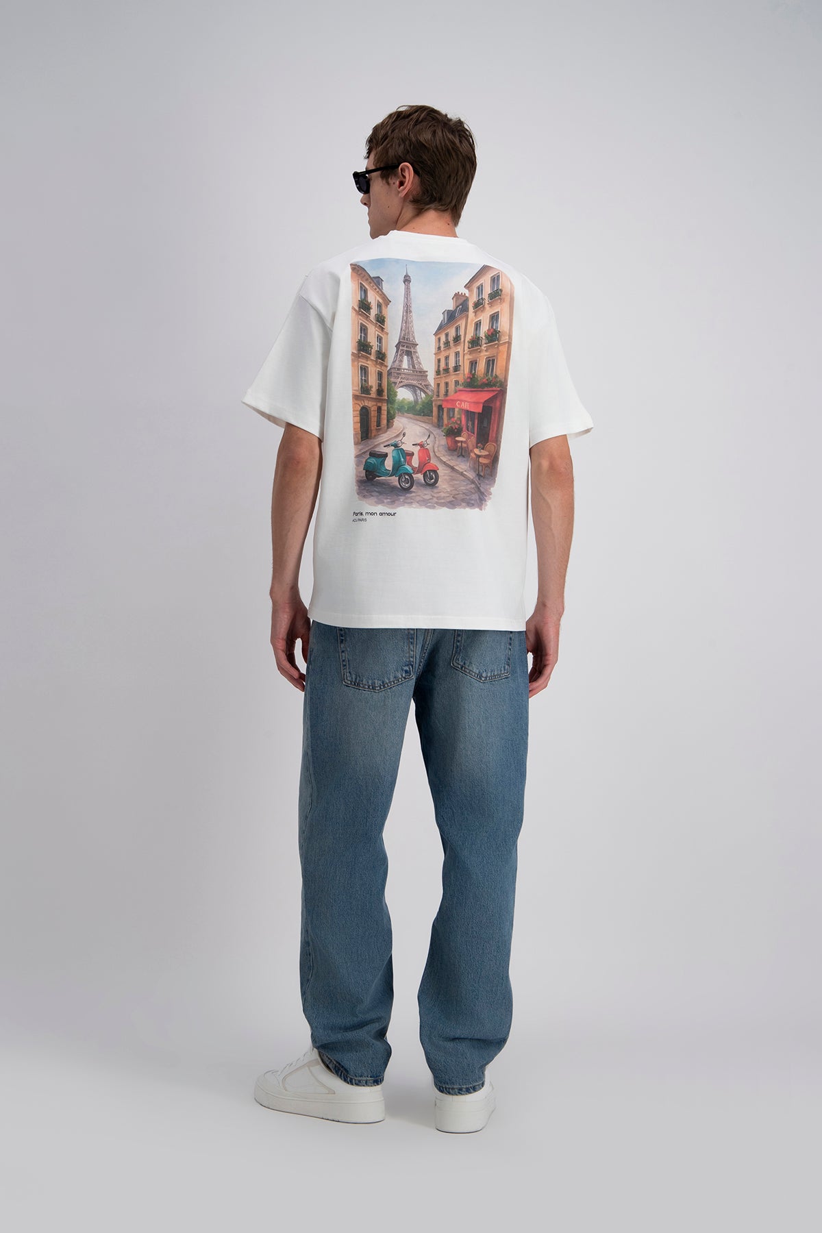 Parisian My Love Print T-shirt