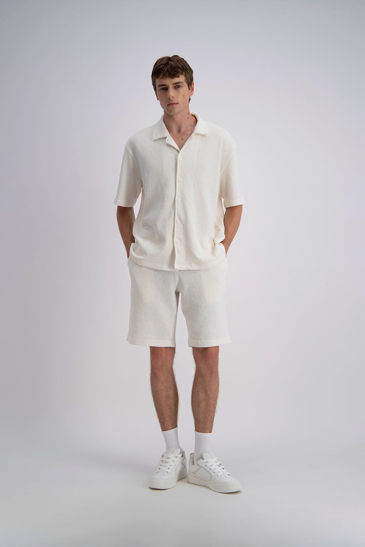 JACQUARD BUTTON SHIRT