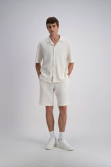 JACQUARD BUTTON SHIRT