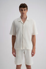 JACQUARD BUTTON SHIRT