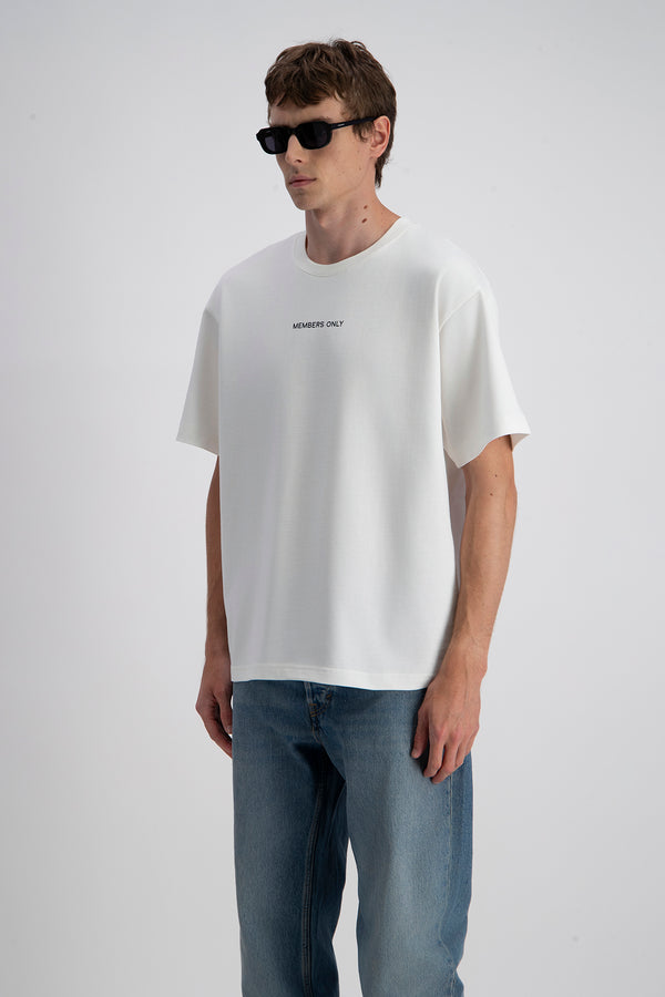 Members Only Print T-Shirt