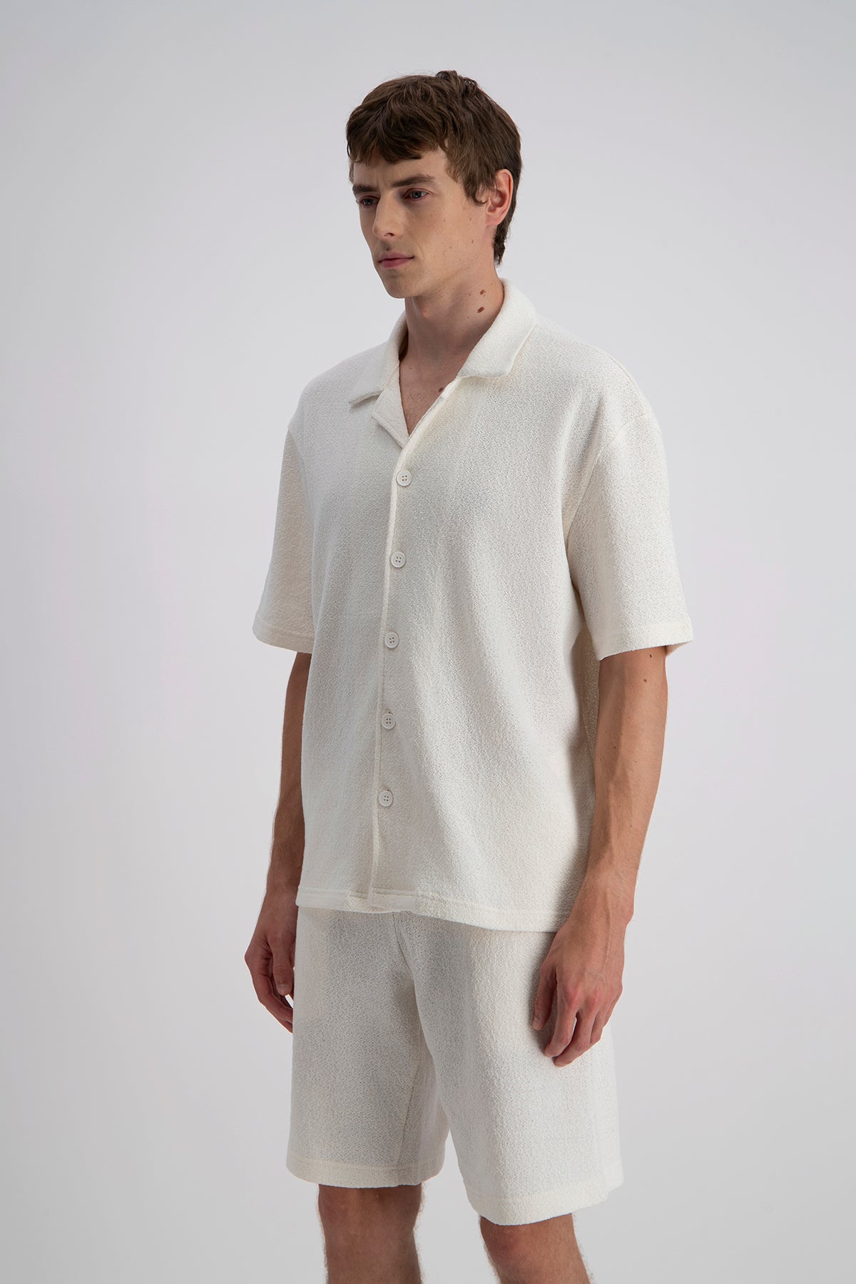 JACQUARD BUTTON SHIRT