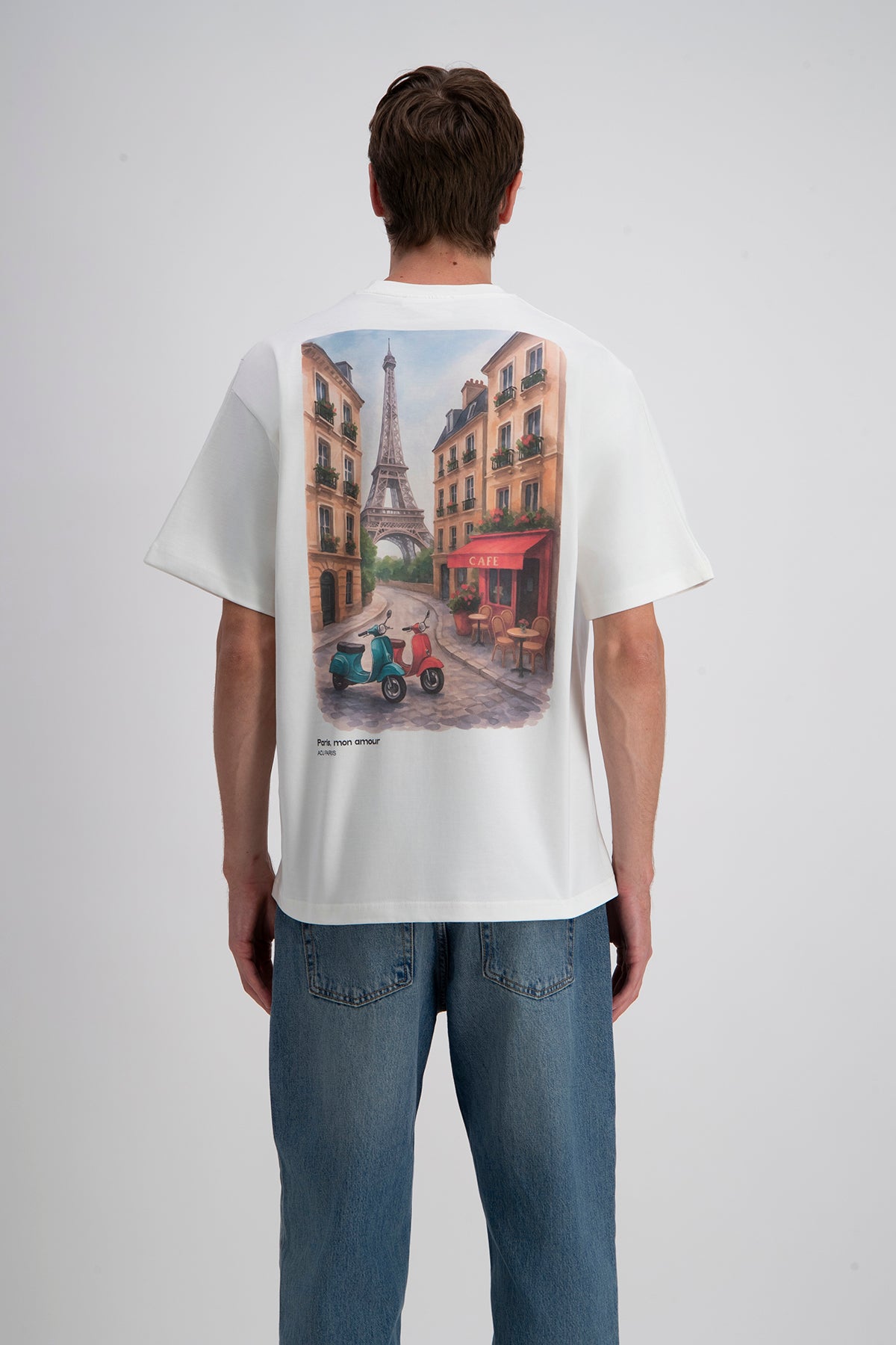 Parisian My Love Print T-shirt
