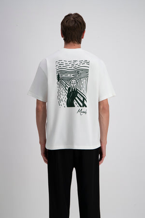 Folie Munch Print T-shirt