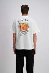 Pasta Lover Print T-shirt