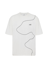 HORIZONTAL PRINT T-SHIRT