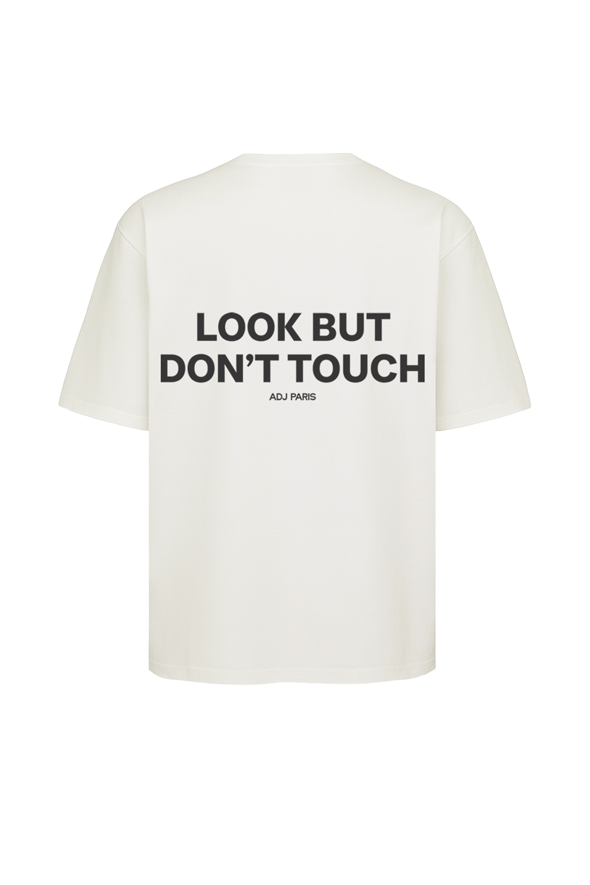 DONT TOUCH PRINT T-SHIRT