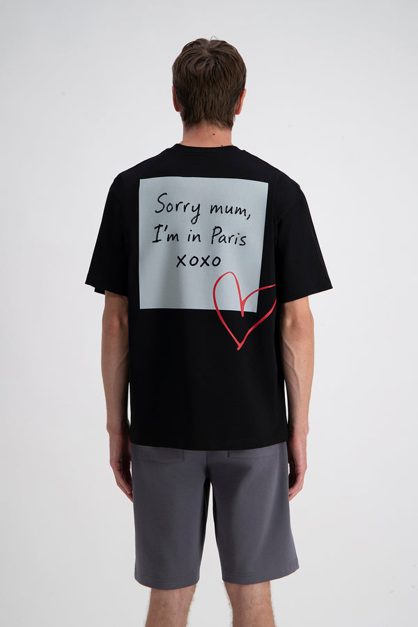 Excuse Sorry Mum Print T-shirt
