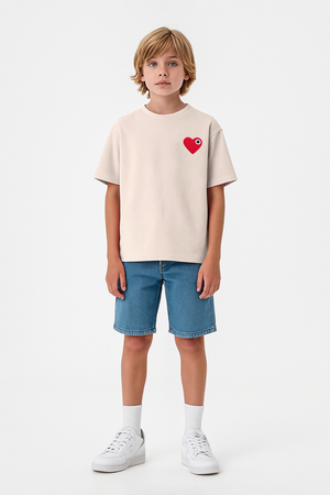 T-shirt Enfant Cœur