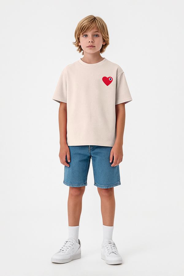T-shirt Enfant Cœur