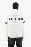 Culture Print Oversized Hoodie