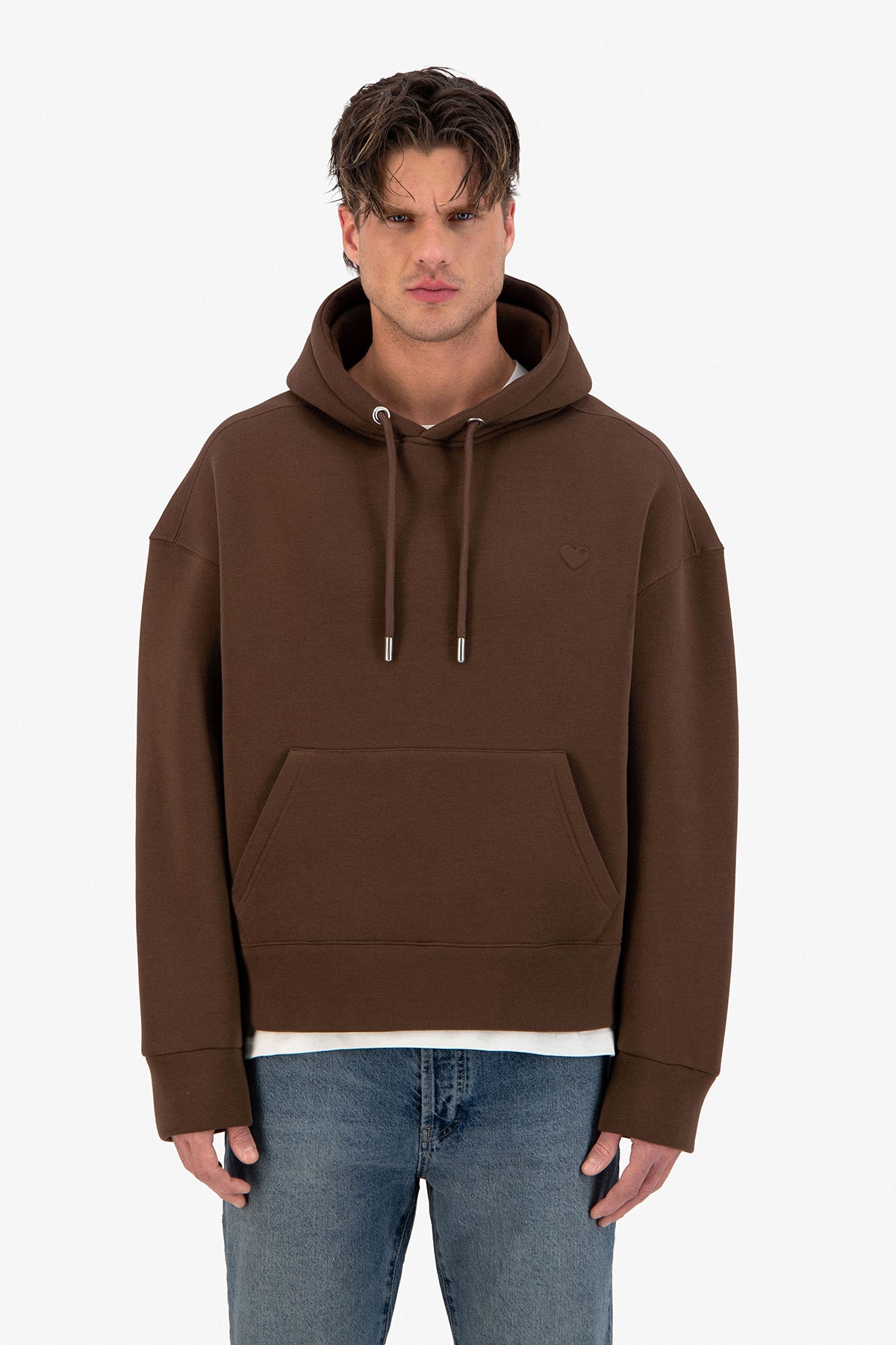 Puff Coeur Oversize Hoodie