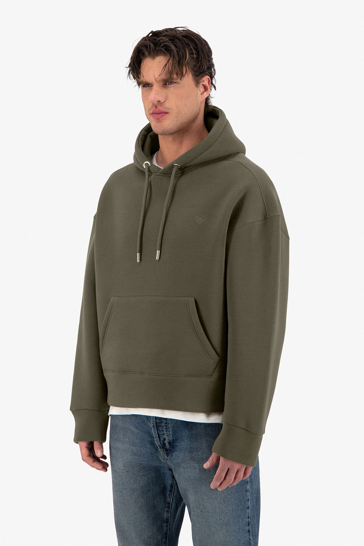 Puff Coeur Oversize Hoodie