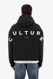 Culture Print Oversize Hoodie
