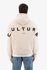 Culture Print Oversize Hoodie