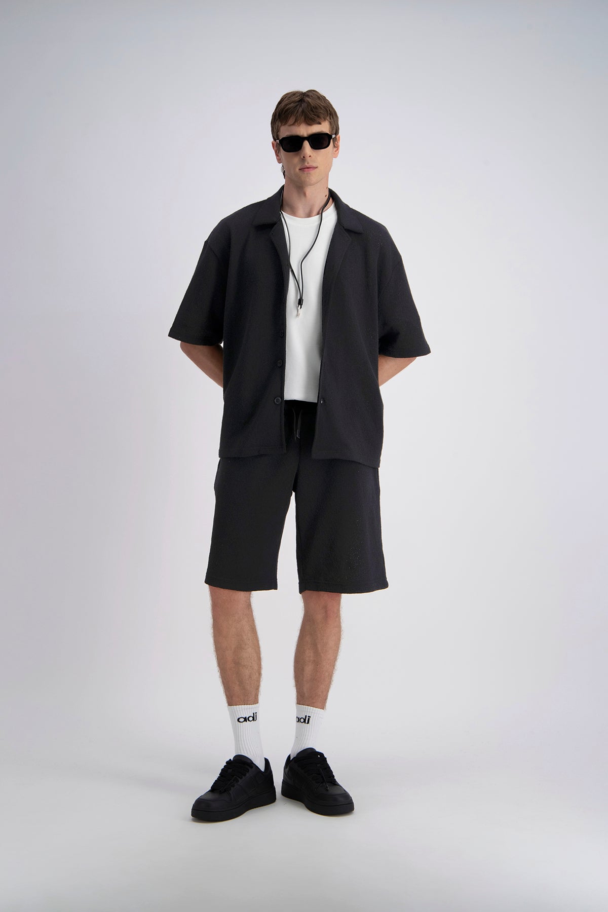 JACQUARD BUTTON SHIRT