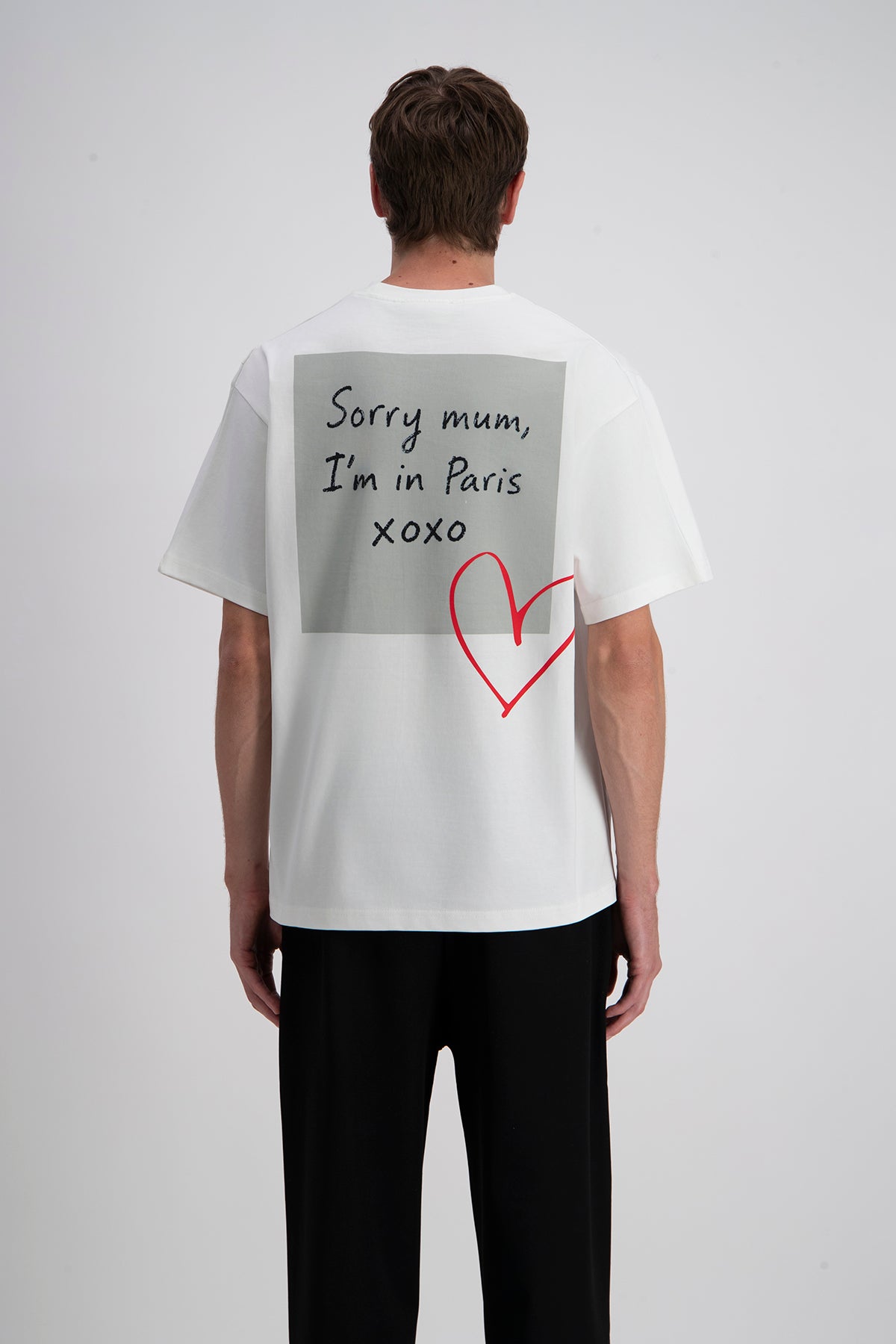 Excuse Sorry Mum Print T-shirt