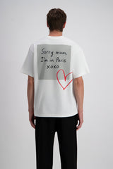 Excuse Sorry Mum Print T-shirt