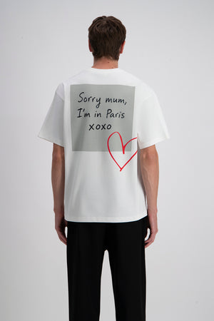 Excuse Sorry Mum Print T-shirt