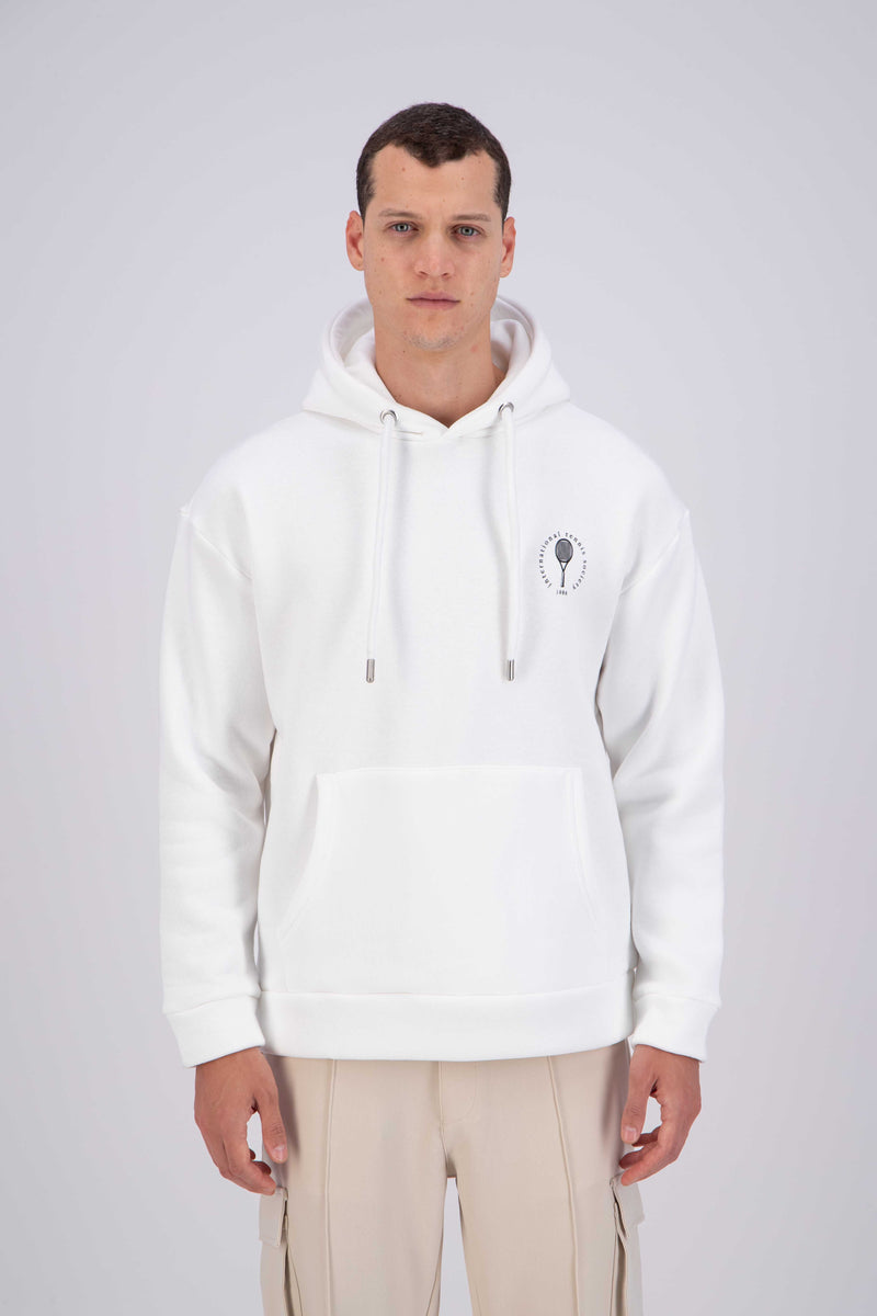TENNIS Society Print Hoodie