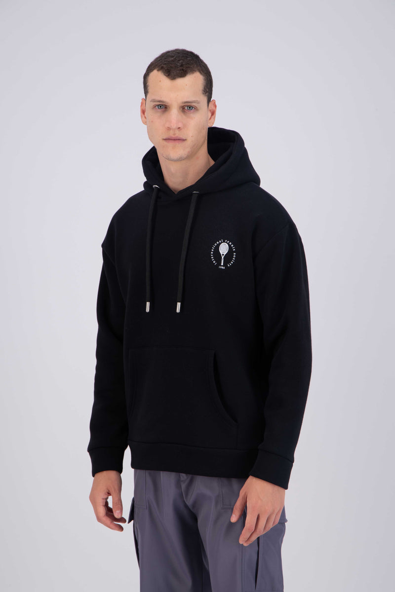 TENNIS Society Print Hoodie