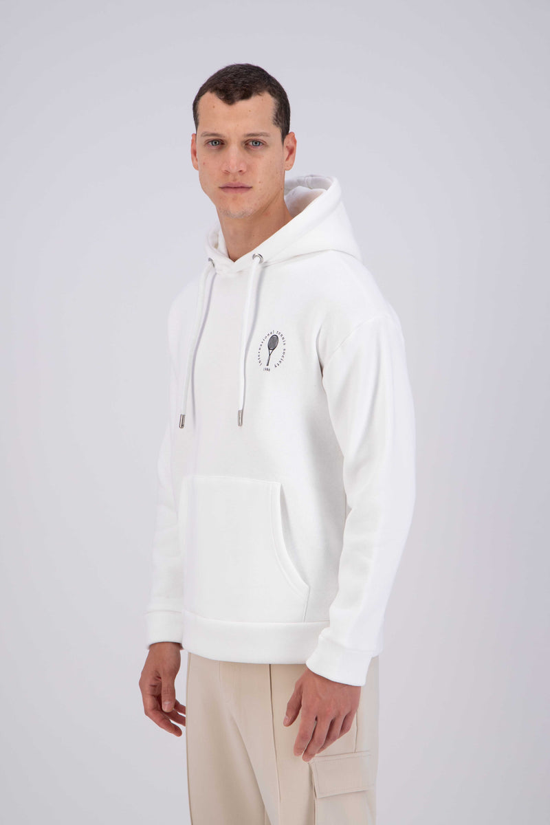 TENNIS Society Print Hoodie