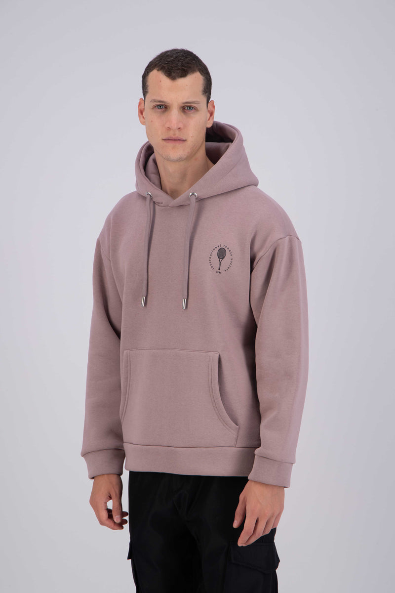 TENNIS Society Print Hoodie