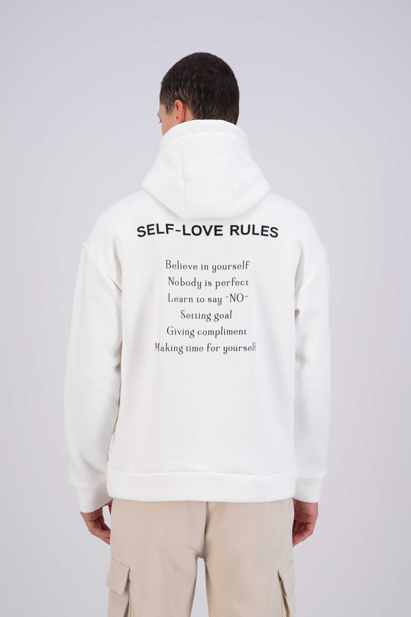 SELF LOVE Print Hoodie