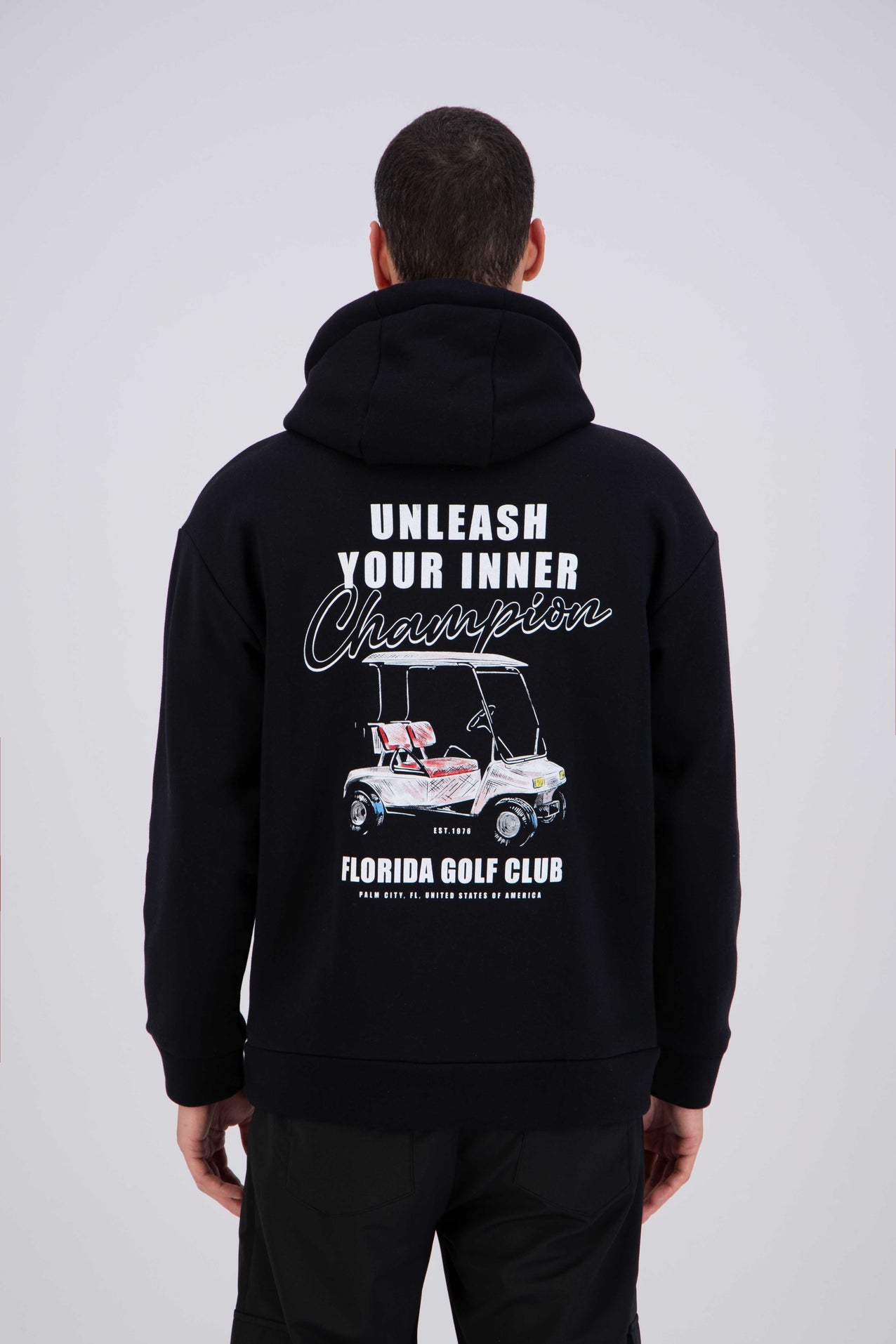 GOLF CLUB Print Hoodie