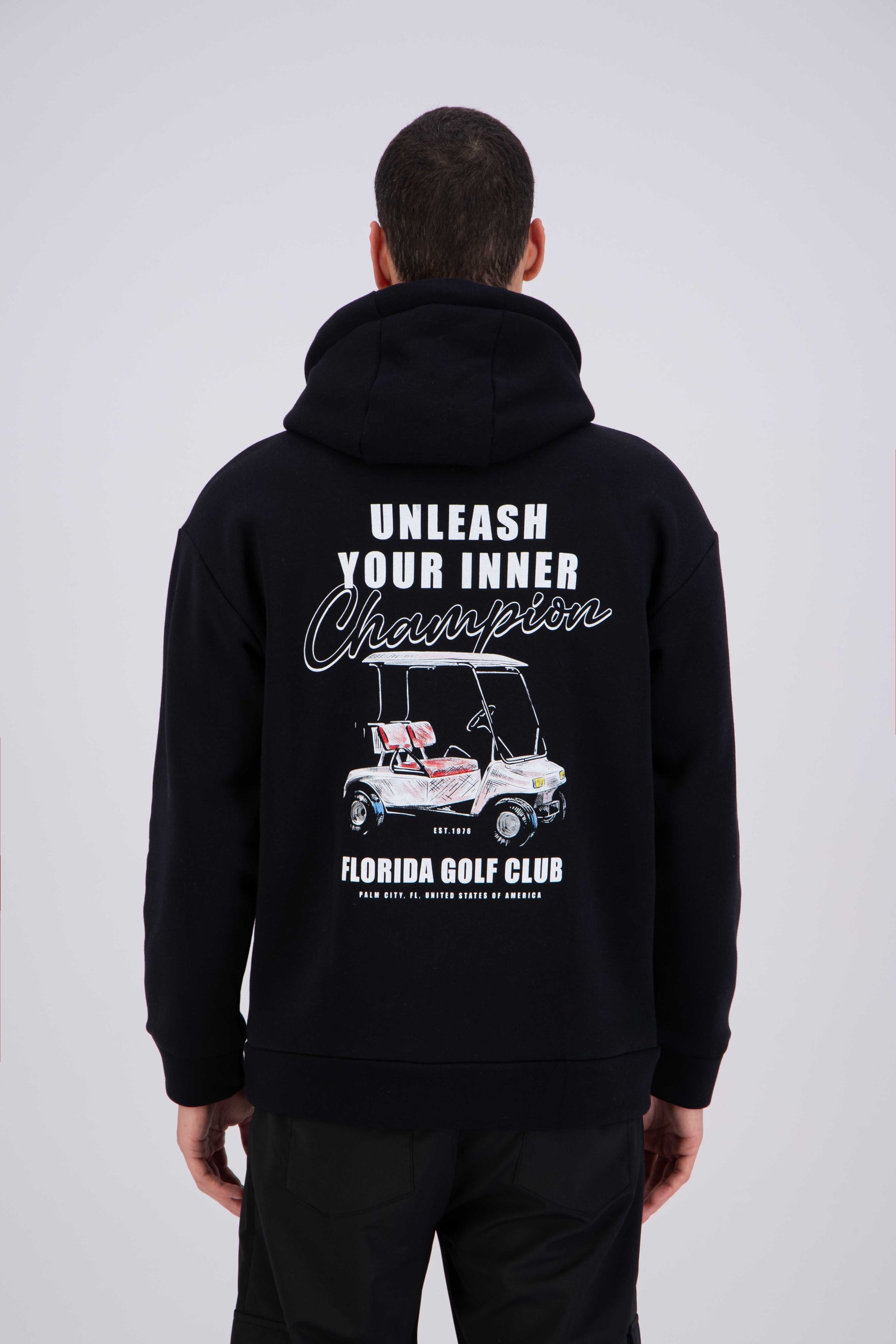 GOLF CLUB Print Hoodie