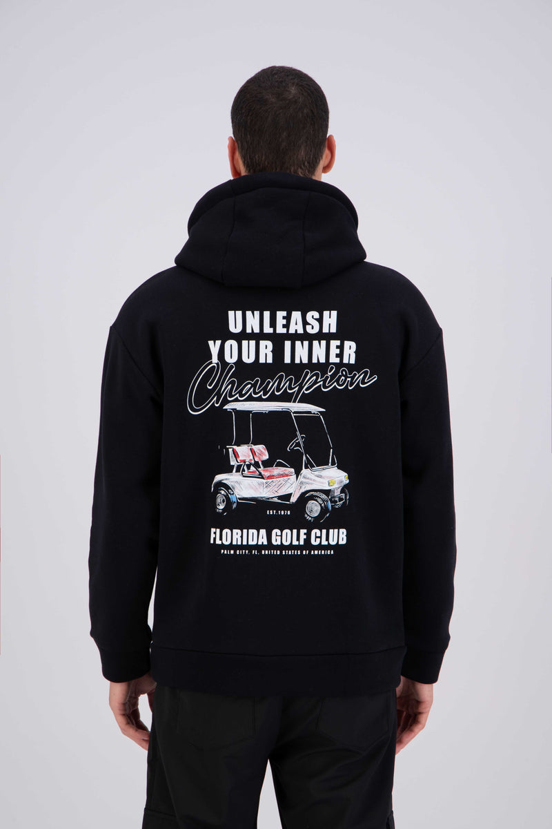 GOLF CLUB Print Hoodie