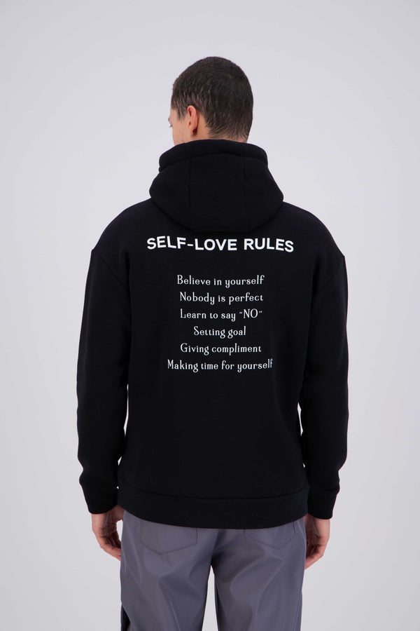 SELF LOVE Print Hoodie